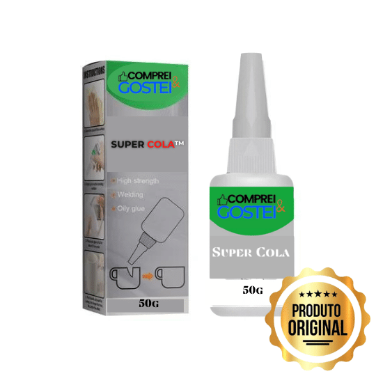 Super Cola™ - Reparos Instantâneos e Super Resistentes - BUMP