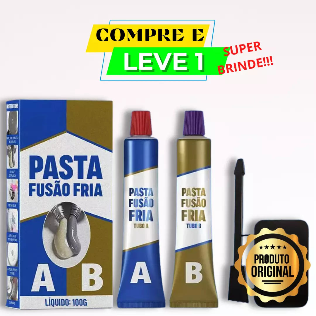 Solda FusãoFria™: Repare Metais de Forma Rápida e Fácil - BUMP