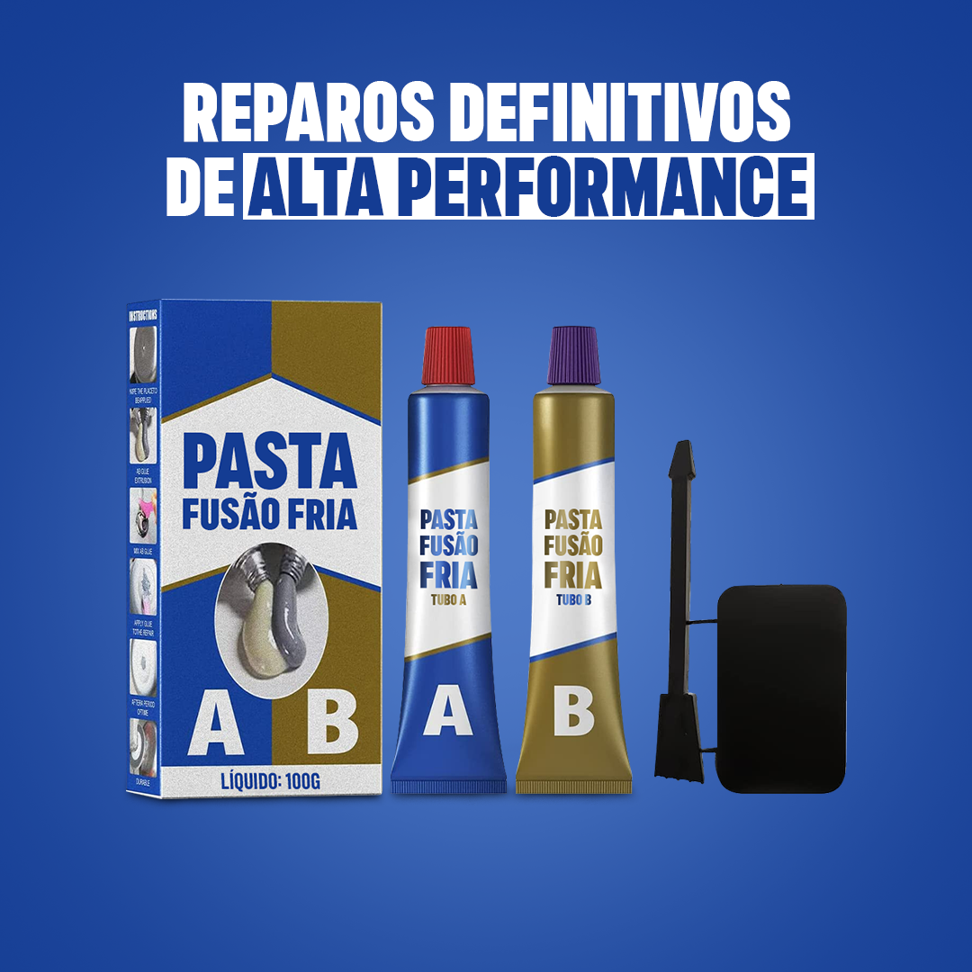 Solda FusãoFria™:  Super Resistente + LEVE 2 Pague 1 - SOMENTE HOJE