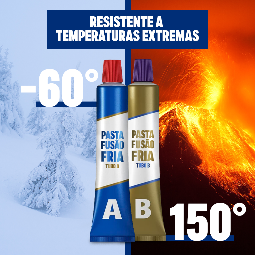 Solda FusãoFria™: Reparador Profissional Super Resistente + Pague1 LEVE 2